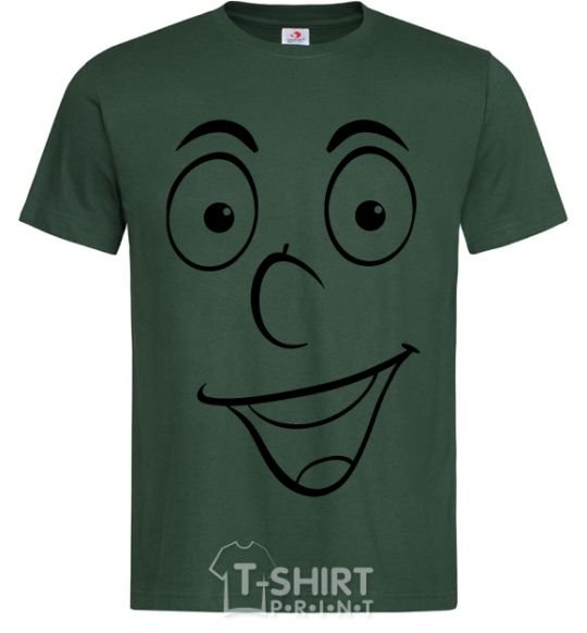 Men's T-Shirt Smile smile bottle-green фото