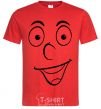 Men's T-Shirt Smile smile red фото