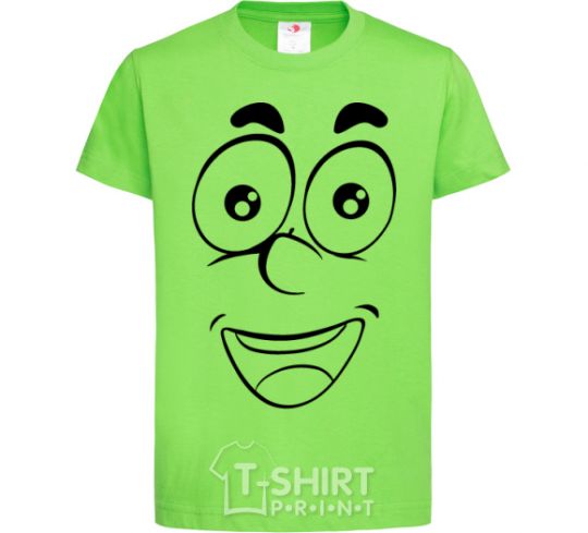 Kids T-shirt Smile happy orchid-green фото