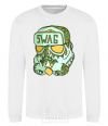 Sweatshirt Swag face White фото