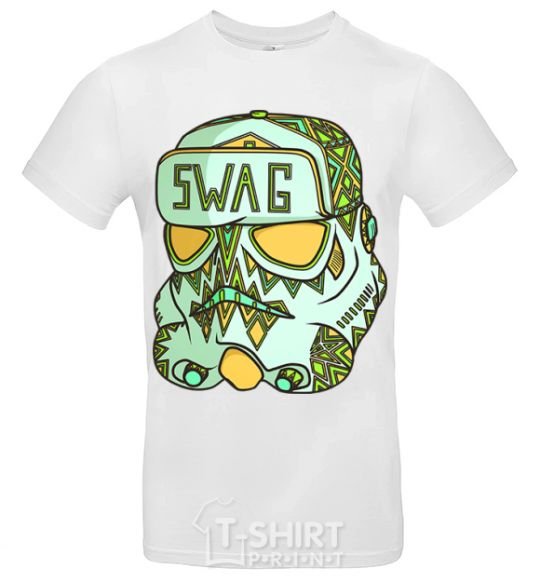 Men's T-Shirt Swag face White фото