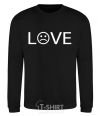 Sweatshirt Love sad black фото