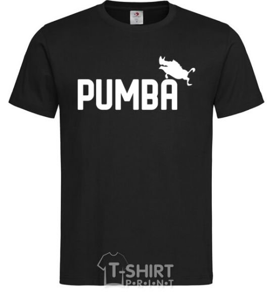 Men's T-Shirt Pumba jump black фото