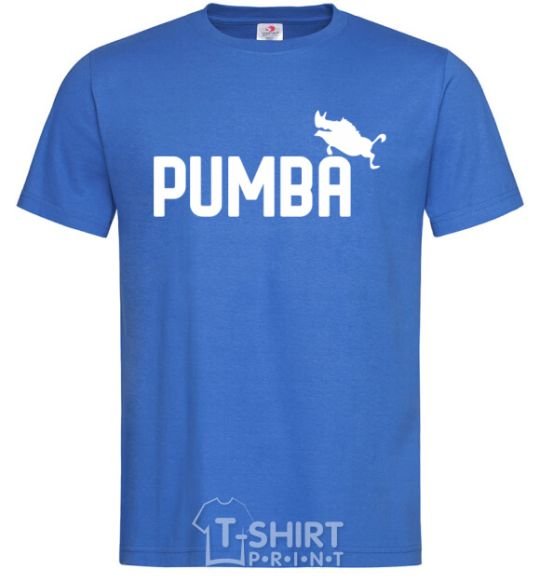 Men's T-Shirt Pumba jump royal-blue фото