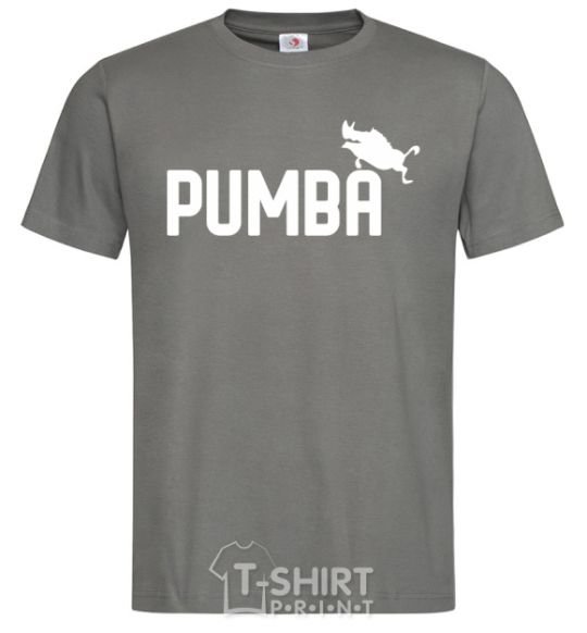 Men's T-Shirt Pumba jump dark-grey фото