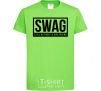 Kids T-shirt Still without a girlfriend orchid-green фото