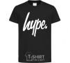 Kids T-shirt Hype word black фото