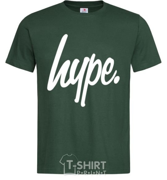 Men's T-Shirt Hype word bottle-green фото