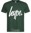 Мужская футболка Hype word Темно-зеленый фото