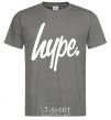 Men's T-Shirt Hype word dark-grey фото