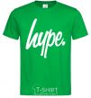 Мужская футболка Hype word Зеленый фото