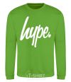 Sweatshirt Hype word orchid-green фото