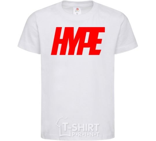Kids T-shirt Hype White фото