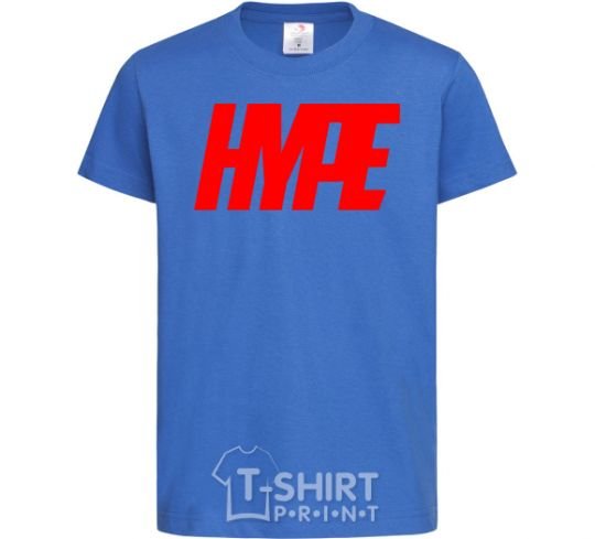 Kids T-shirt Hype royal-blue фото