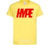 Kids T-shirt Hype cornsilk фото