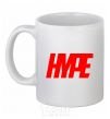 Ceramic mug Hype White фото