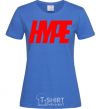 Женская футболка Hype Ярко-синий фото