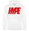 Men`s hoodie Hype White фото