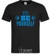 Men's T-Shirt Be yourself black фото