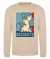 Sweatshirt Desserts sand фото