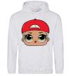 Men`s hoodie Lol swag sport-grey фото