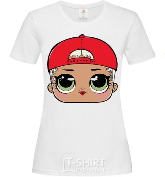 Women's T-shirt Lol swag White фото