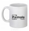 Ceramic mug Iron crossfit White фото