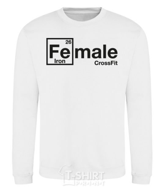 Sweatshirt Iron crossfit White фото