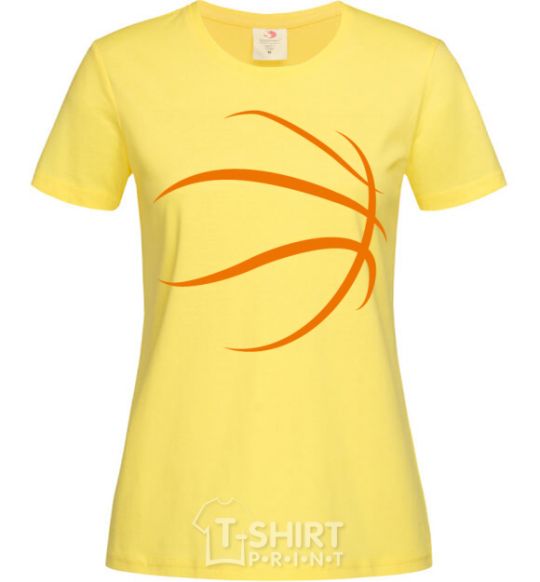 Женская футболка The ball Лимонный фото