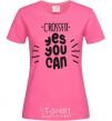 Women's T-shirt Crossfit yes you can heliconia фото