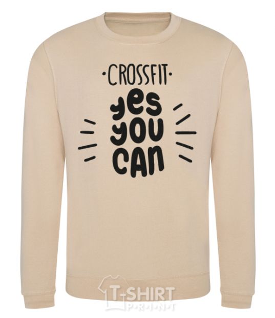 Sweatshirt Crossfit yes you can sand фото