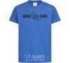 Kids T-shirt Marathon royal-blue фото