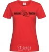 Women's T-shirt Marathon red фото