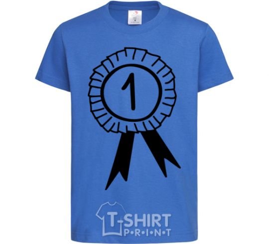 Kids T-shirt Winner royal-blue фото