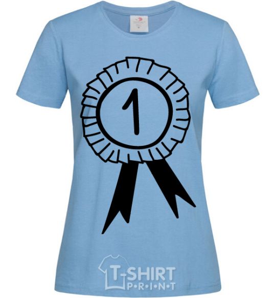 Women's T-shirt Winner sky-blue фото