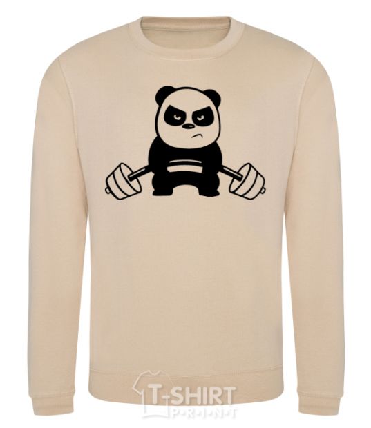 Sweatshirt Strong panda sand фото