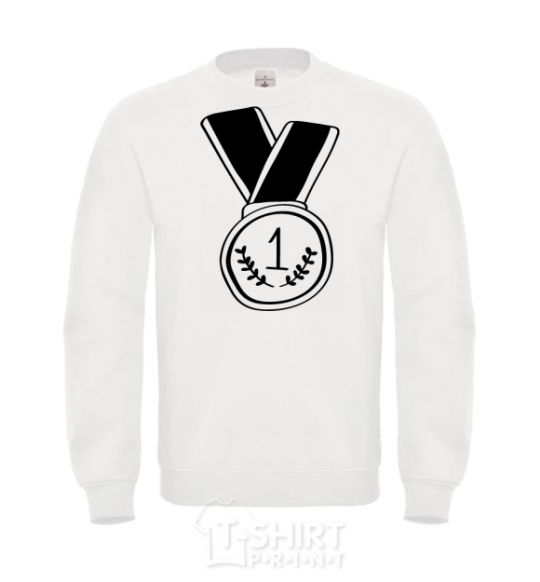 Sweatshirt Medal 1 White фото