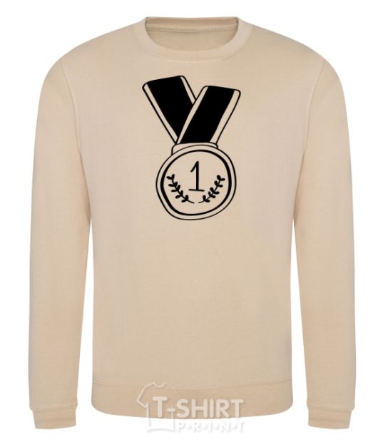 Sweatshirt Medal 1 sand фото