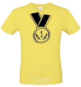 Men's T-Shirt Medal 1 cornsilk фото