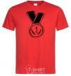 Men's T-Shirt Medal 1 red фото