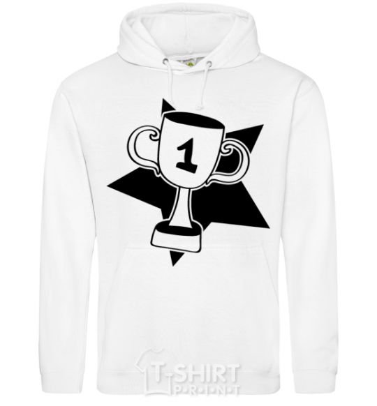 Men`s hoodie Winner's Cup White фото