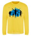 Sweatshirt Winner runner yellow фото