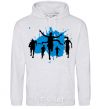 Men`s hoodie Winner runner sport-grey фото