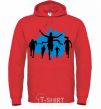 Men`s hoodie Winner runner bright-red фото