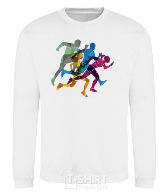 Sweatshirt Runners White фото