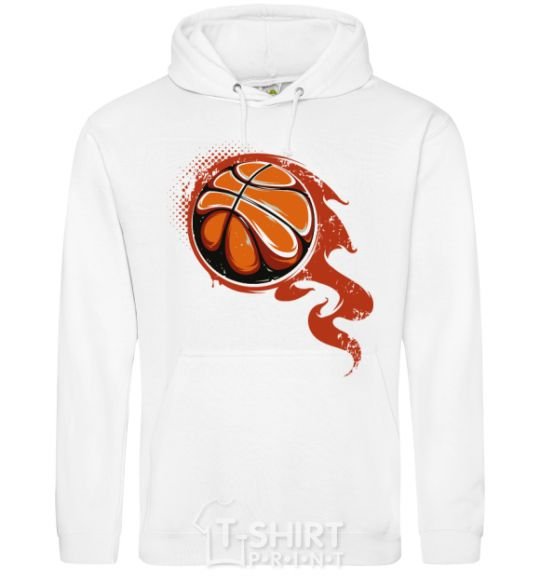 Men`s hoodie Basketball White фото