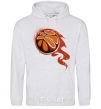 Men`s hoodie Basketball sport-grey фото