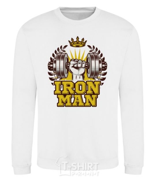 Свитшот Iron man V.1 Белый фото