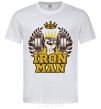 Men's T-Shirt Iron man V.1 White фото