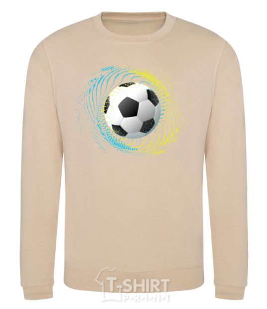 Sweatshirt Splash soccer ball sand фото